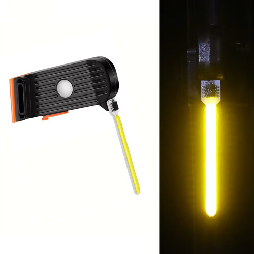 Quick Install ABS Bike Rear Light Tail Lamp Safety-Yellow