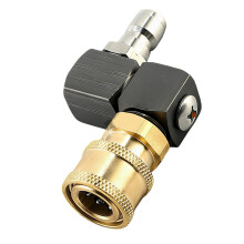 1/4 Inch 360 Degree Adjustable Swivels Sprinkler Nozzle-Black
