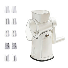 Multifunctional Kitchen Gadget Rotate Handle And-White
