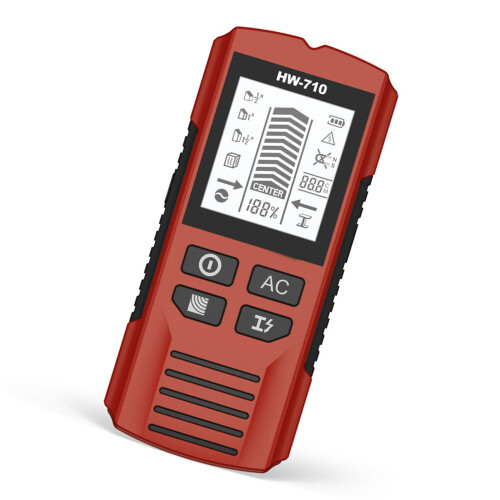 Electronic Wall Scanner Tool For DIY Projects Safely-Red