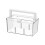 Transparante medicijnopslagcontainer met-Transparant handvat m N 1
