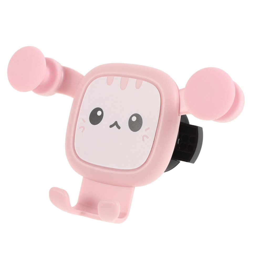 Cute Cat Car Phone Mount Holder For Dashboard Navigation, Secure Grip And Universal Compatibility 9092120167092