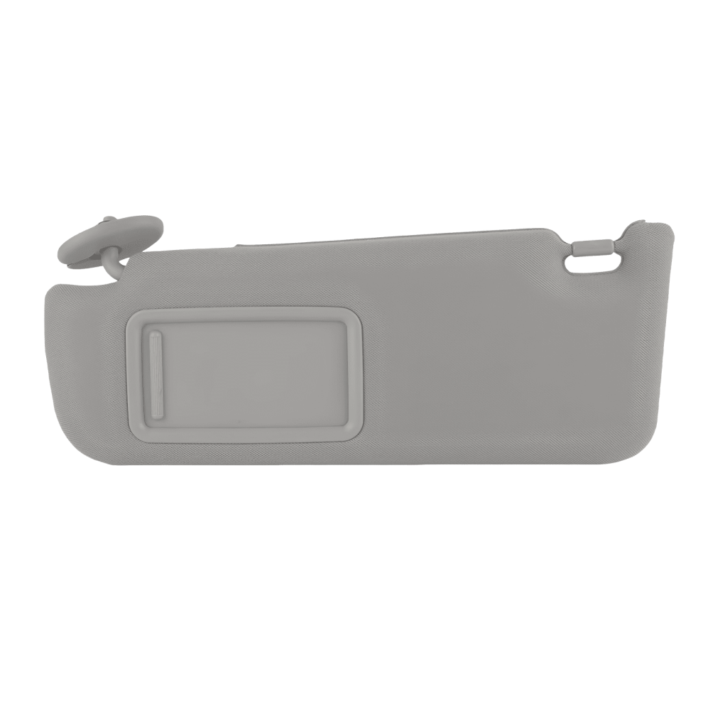 Left Driver Side Sun Visor For Toyota Camry 2012 2013 2014 2015 2016 2017 With Vanity Mirror Replacement Oem 74320-06610-B1- Grey 9479868044159