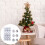 36Pcs 1.2" Shatterproof Plastic Christmas Balls, Silver – Compatible with Standard Tree Hooks 1