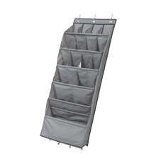 Durable 600D Fabric 16 Section Hanging Bag Suitable For-Gray