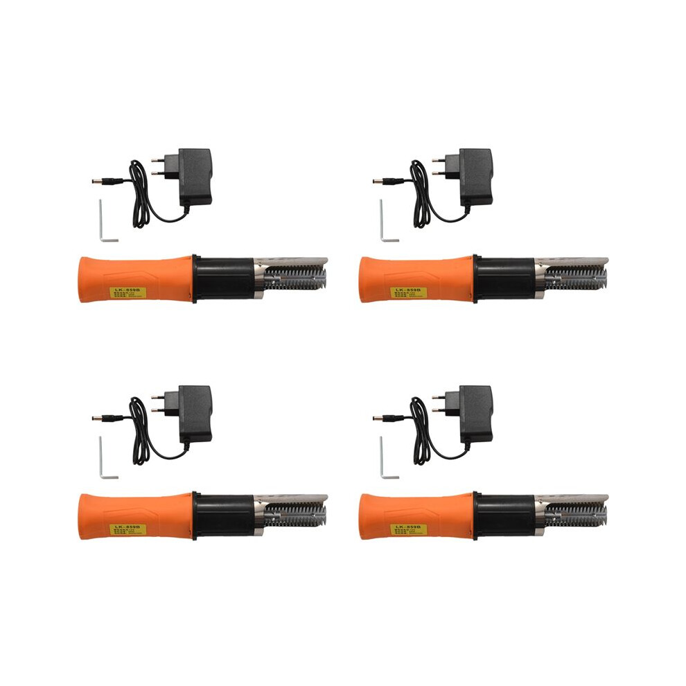 4X Electric Fish Scaler Fishing Scalers Clean Fish Remover Cleaner Descaler Scraper Seafood Tools Eu Plug 6031255020448