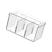 Transparenter-Transparent gewöhnlich mit Trennwand