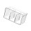 Stylish Transparent Storage-Transparent ordinary With partition 1