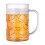 Chope à bière en acrylique avec anse, incassable, 540 ml 1