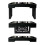 OurPets Barking Bistro Adjustable Elevated Dog Feeder, Black, 1 Each 1