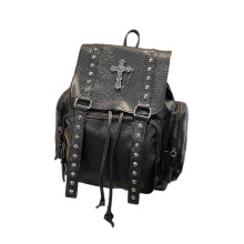 Women's Stylish Backpack Casual Daypack Large PU Leather School Bag With Adjustable Strap For Various Occasion