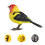 Creative and Fun Simulation Bird Voice Controlled Light Controlled Bird Toy N2 1