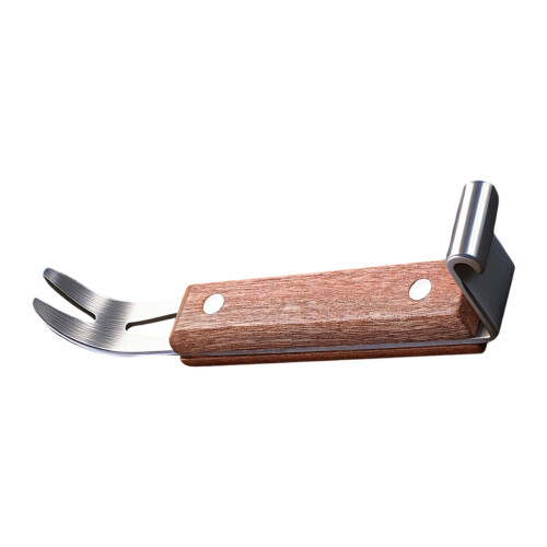 Portable Wooden Handle Stainless Steel Tool Offering Full