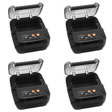 4X GOOJPRT MTP-3F Printer, 80mm Portable Wireless Thermal Printer, Supports Windows/ Ios/Android(US Plug)