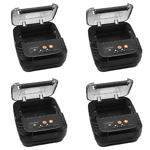 4X GOOJPRT MTP-3F Printer, 80mm Portable  Wireless  Thermal Printer, Supports Windows/ Ios/Android(US Plug)