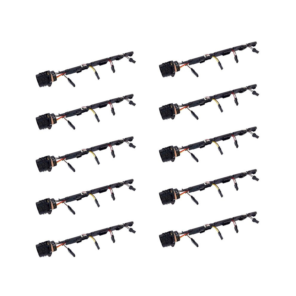 10X For For 1.9 Tdi / Pd Engine Injector Wiring Loom 038971600 Black 4711433634132