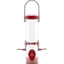 Perky-Pet Sierra 2-In-1 Feeder, 4 LB CAP,Red