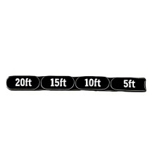 Flexible Jointed Chain Ruler For Precise Measurement-Black 20ft
