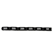 Règle de chaîne articulée compactée pour résoudre-Noir 30 pieds