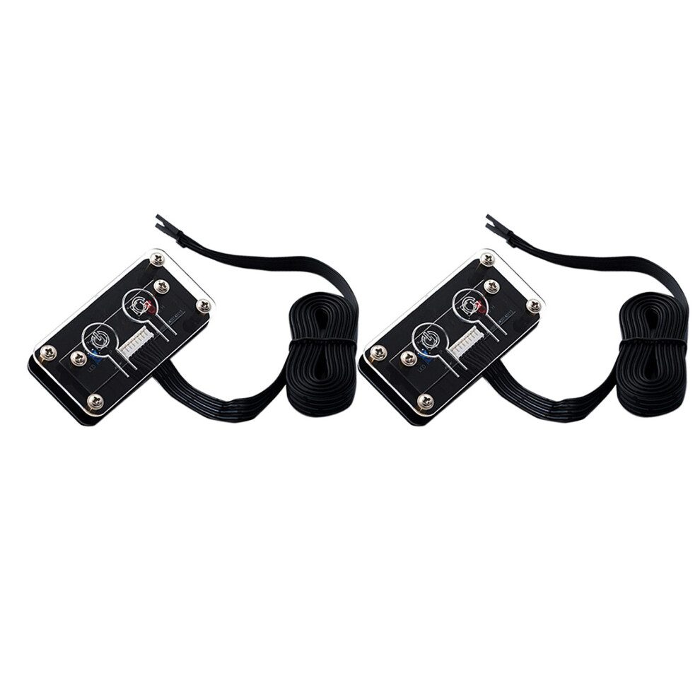 2X Desktop Computer External Power Power Button+Restart Button Pc Case Power Supply Button, 60Cm 6033799477818