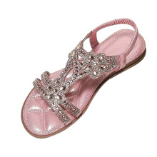 Awdenio Sommer-Damensandalen, Boho-Sandalen mit Keilabsatz, offener Zehenpartie und bequemen Schuhen im römischen Stil