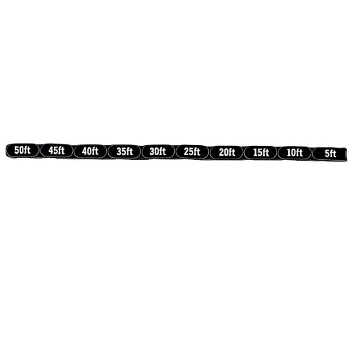 Game Essential Tool Articulated Chain Ruler For-Black 50ft