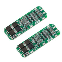 2ST 3S 20A Litiumbatteri 18650 Laddare PCB BMS Skyddskort 18650 Li-Ion Batteriladdningsmodul 11,1V 12V 12,6V