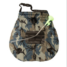 (Camouflage) 20L Solar Shower Bag w/ Hose for Outdoor