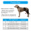 Support confortable pour les jambes arrière du chien, avec-L 5