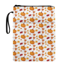 Bible Case with Lightweight Polyester Fabric Protector Wrap Bag Book Organizer Bag Handle Easy Carry Book Case with Waterproof for Student Classic