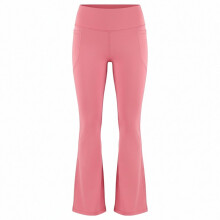 Damen-Yogahose mit ausgestelltem Bein, hohem Bund und Taschen
