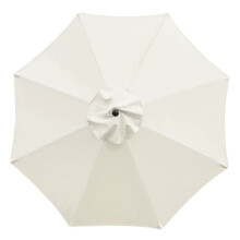 Replacement Cloth Canopy, Cantilever Awning Canopy Replacement, UV Protection, Fits 2.7m 8 Ribs, (Off-White)