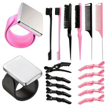 Hair Styling Set Magnetic Wrist Pin Holder 18 Pcs