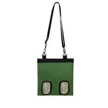 Rabbit Feeding Bag Pet Thatched Bag Feeding Baggreen1pcs