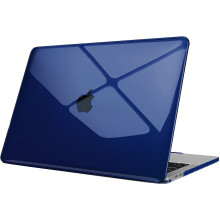 Carcasă rigidă Snap-On compatibilă cu MacBook Pro 13" (A2338/M2/M1, A2251, A2289, A2159, A1989, A1706, A1708, 2016–2023) – Crystal Navy