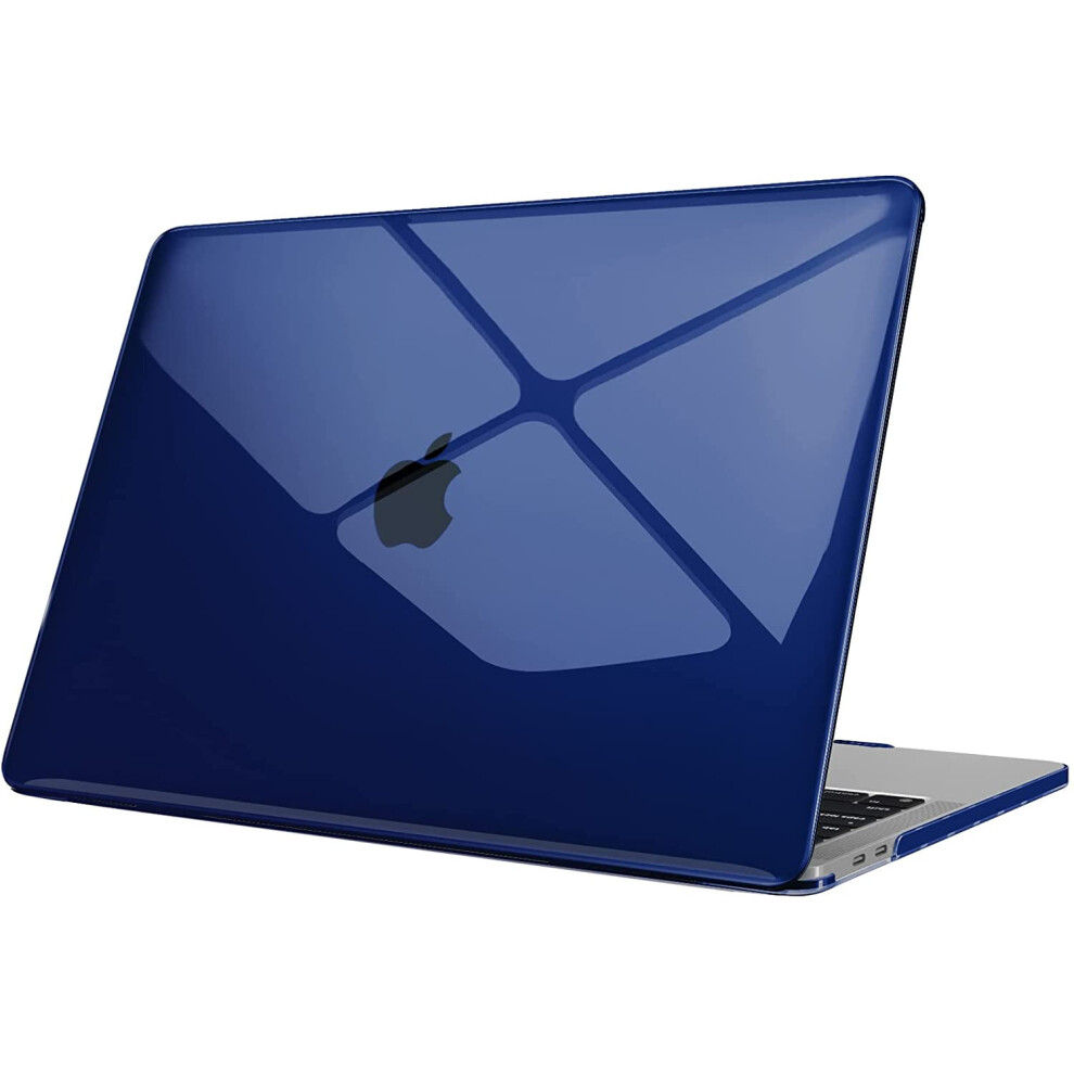 Snap-On Hard Shell Case Compatible With Macbook Pro 13" (A2338/M2/M1, A2251, A2289, A2159, A1989, A1706, A1708, 2016Â2023) Â Crystal Navy Blue 9365509116630