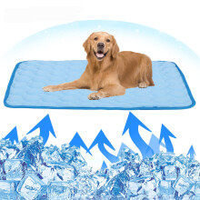 Tapis d'été lavable et portable pour chiens et chats, couverture antidérapante réutilisable pour canapé, lit, intérieur et extérieur.