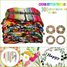 300/200/150/100/50 Cotton DMC Cross Floss Stitch Thread Embroidery Sewing Skeins Multi Colors