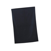 Tjock, överdimensionerad tvättpåse med dragsko, maskintvättbar resepåse i canvas, kompatibel med vanliga tvättmaskiner – svart, 48x80cm
