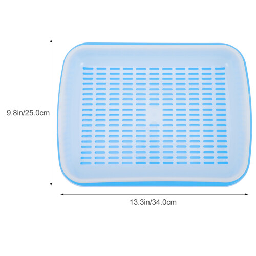 1Set Multifunctionele Sprouter Tray Van Plastic Met Beschermend Deksel 1