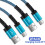 USB-C Cable 5ft 2-Pack, Fast Charging USB A to USB C Cable for Android, Blue, compatible with USB-C devices 1