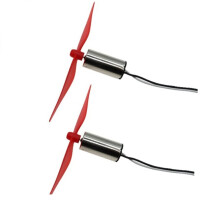 1020 Coreless DC Motor Dual Kit for Mini Drone Quadcopters, Speed Energy Efficient Design