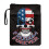 Skull Book Cover Zipper Bag Polyester 1 Pack 1