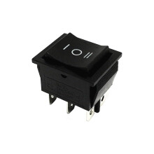 3-polohový 6pinový vypínač kompatibilní s Gentron7500W–12000W, Firman H05751/H05753/H07552/H08051/H08053 a dalšími