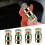 Gold TPMS Valve Caps Metal 4 Pcs 1