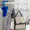 Silver 4-Claw Rotary Hook ABS Multi-Functional Coat Hat Rack 11