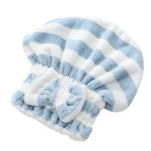 Mikrofiber hårtørkerhette med fløyelssløyfe – absorberende, varmefritt alternativ for dusj- og sminkerutine