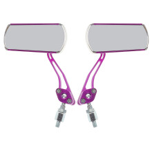 ADDHAT Aluminum Bike Rear View Mirror with Clear Visibility for and Easy Installation