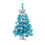 Blue Tabletop Christmas Tree with Lights 45cm 1