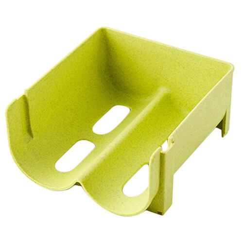 Stackable Beverage Can Organizer Basket | Refrigerator Storage Box with Hollowed Bottom | Kitchen & Pantry Drink Organizer Tool | 1-Pack